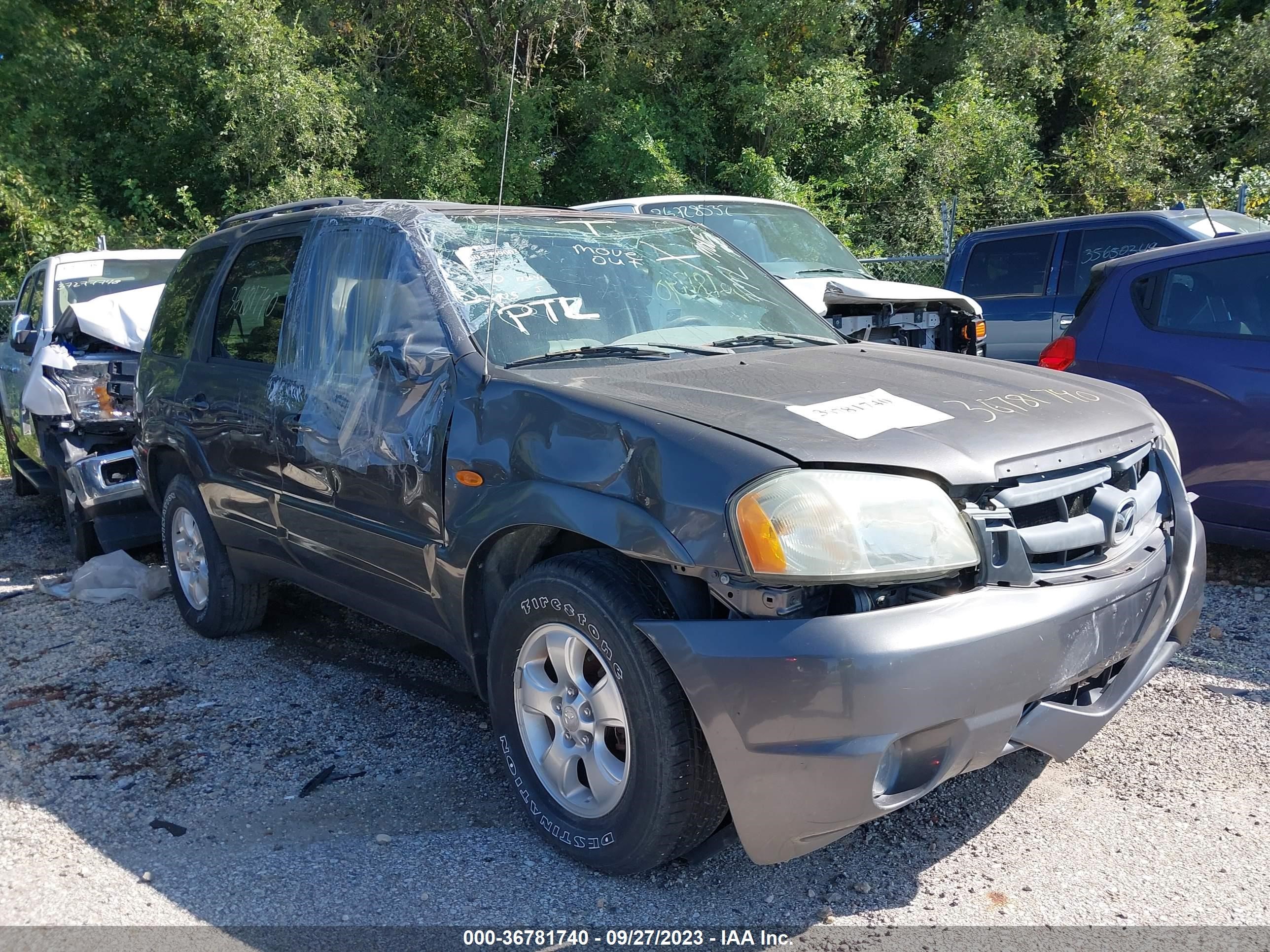 MAZDA TRIBUTE 2004 4f2cz96184km04438