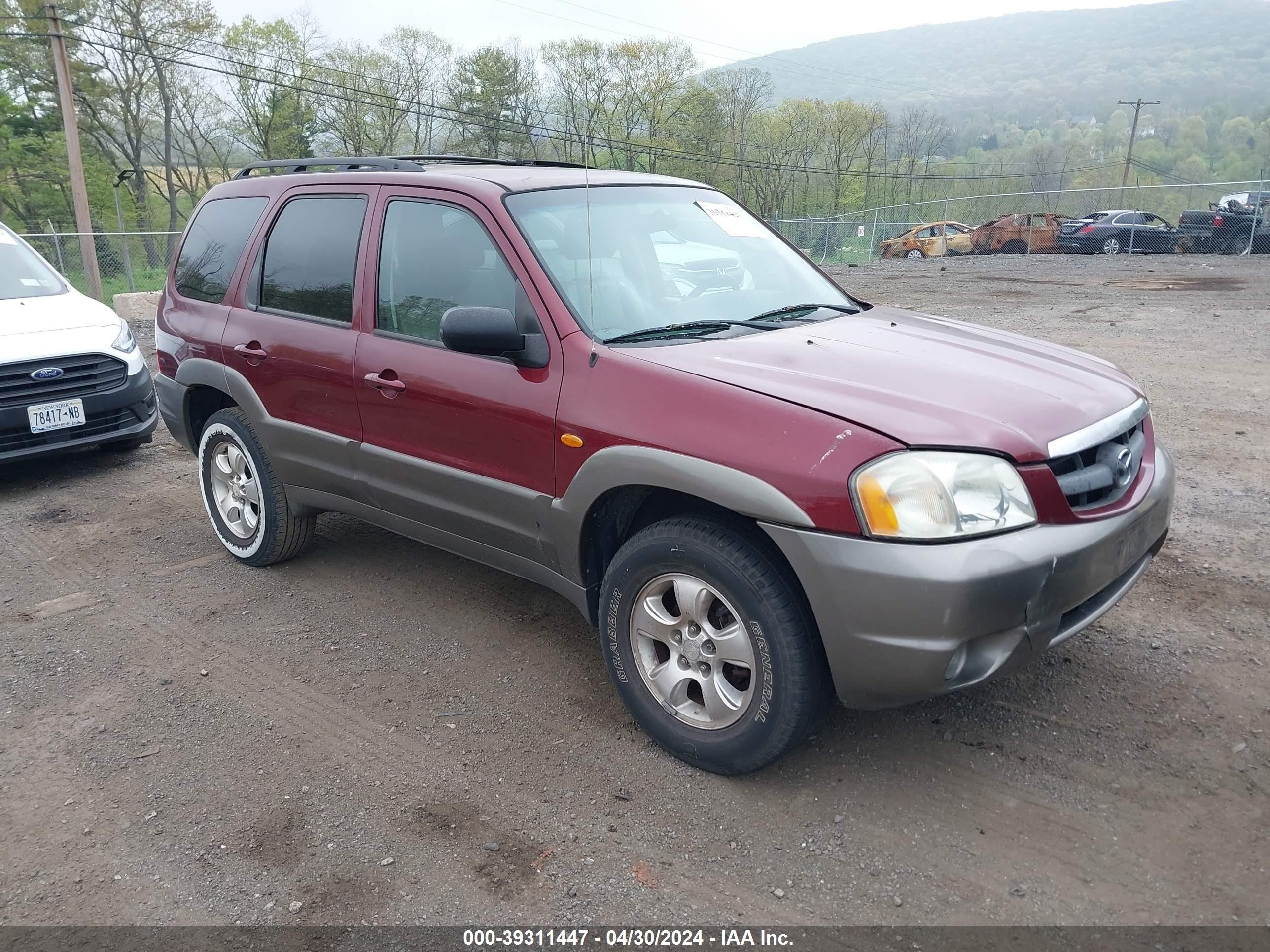 MAZDA TRIBUTE 2003 4f2cz96193km14832