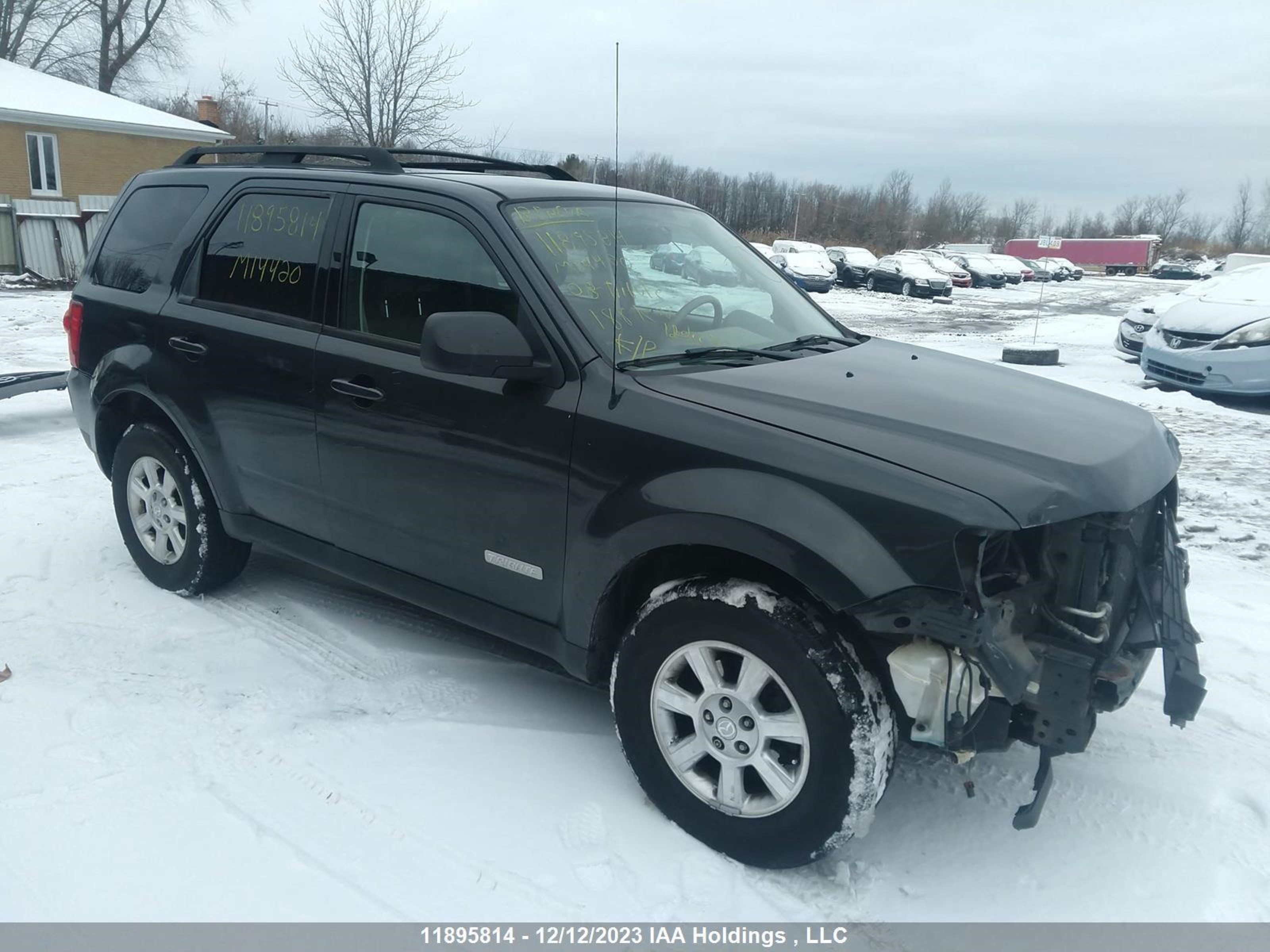 MAZDA TRIBUTE 2008 4f2cz96198km14420