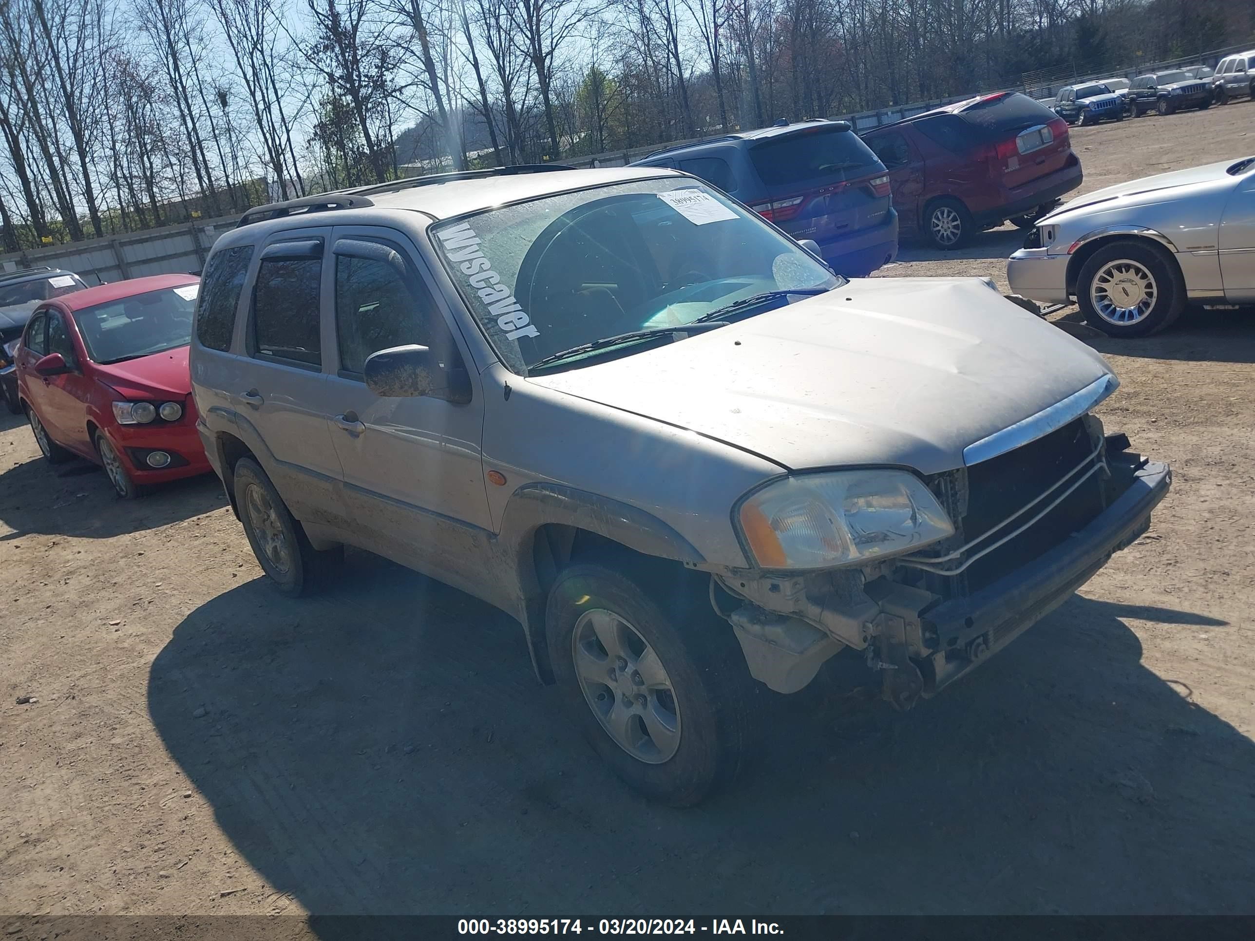 MAZDA TRIBUTE 2002 4f2yu08162km50750