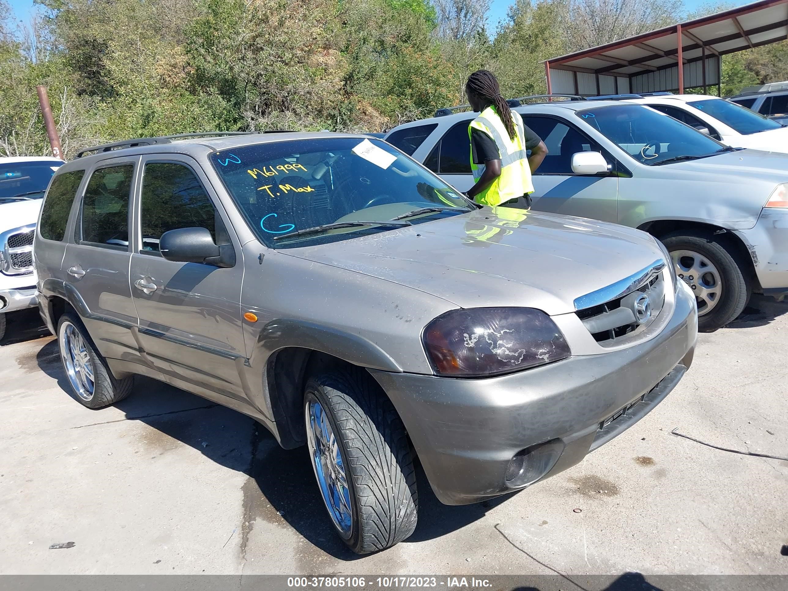 MAZDA TRIBUTE 2002 4f2yu09122km61999