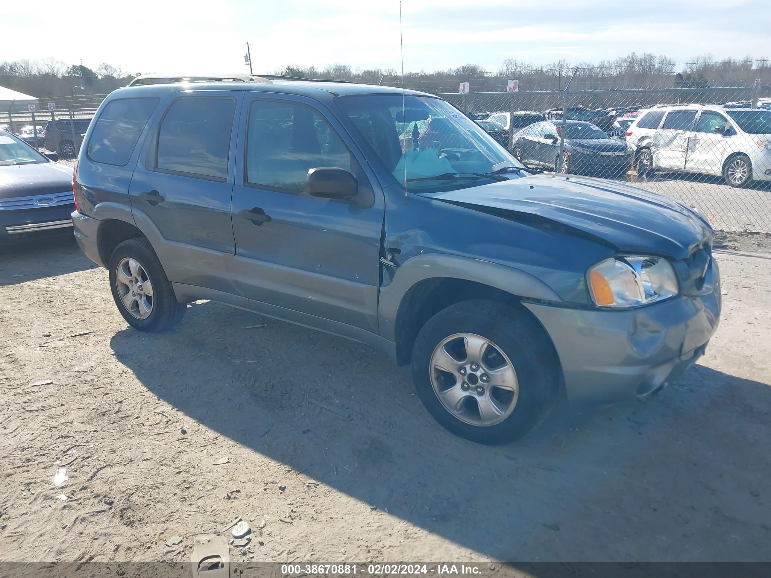 MAZDA TRIBUTE 2001 4f2yu091x1km41854