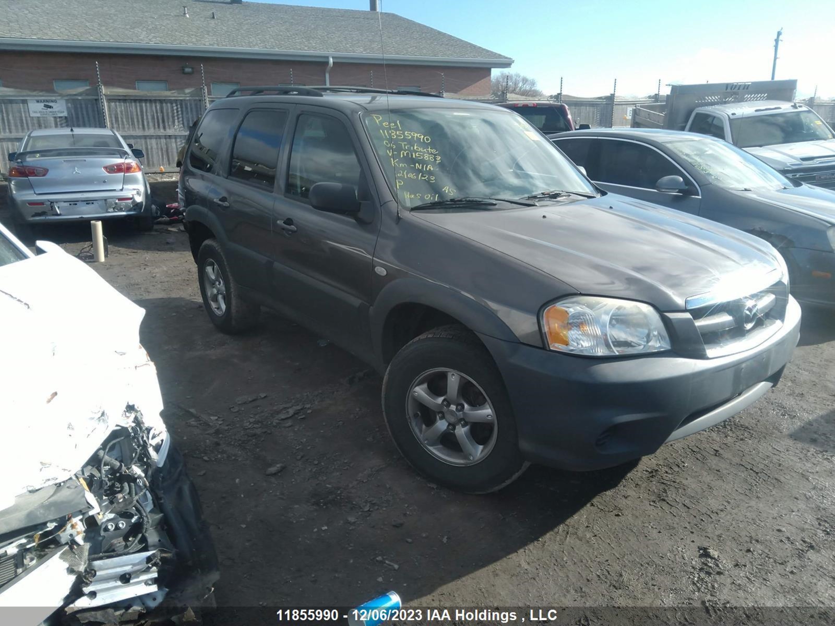 MAZDA TRIBUTE 2006 4f2yz02146km15883