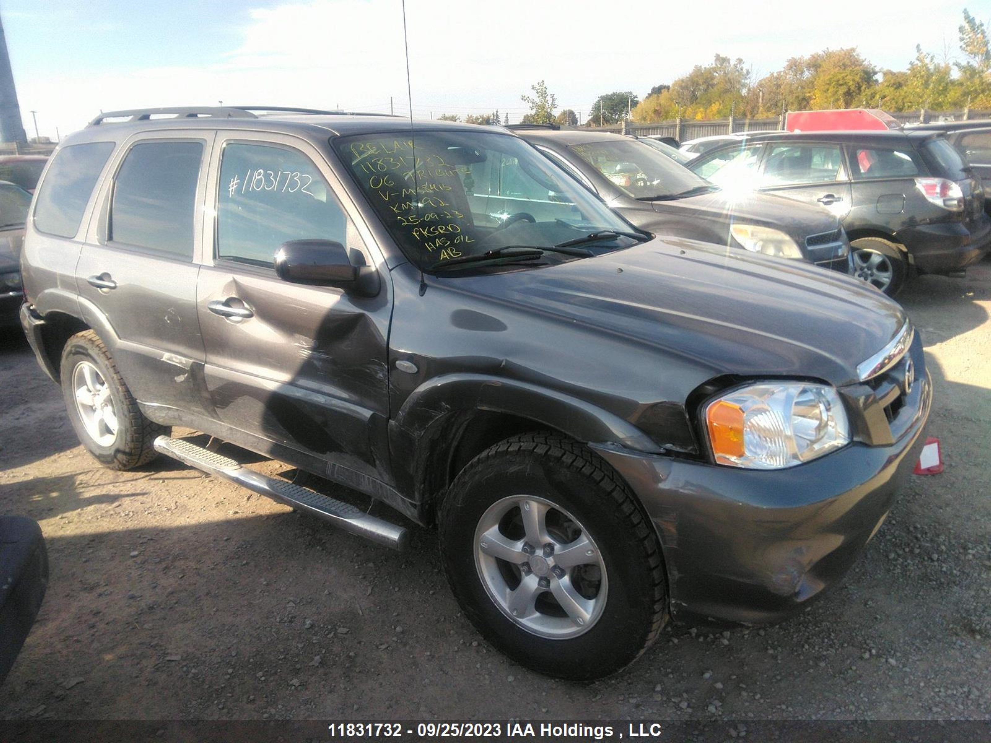 MAZDA TRIBUTE 2006 4f2yz02196km38415