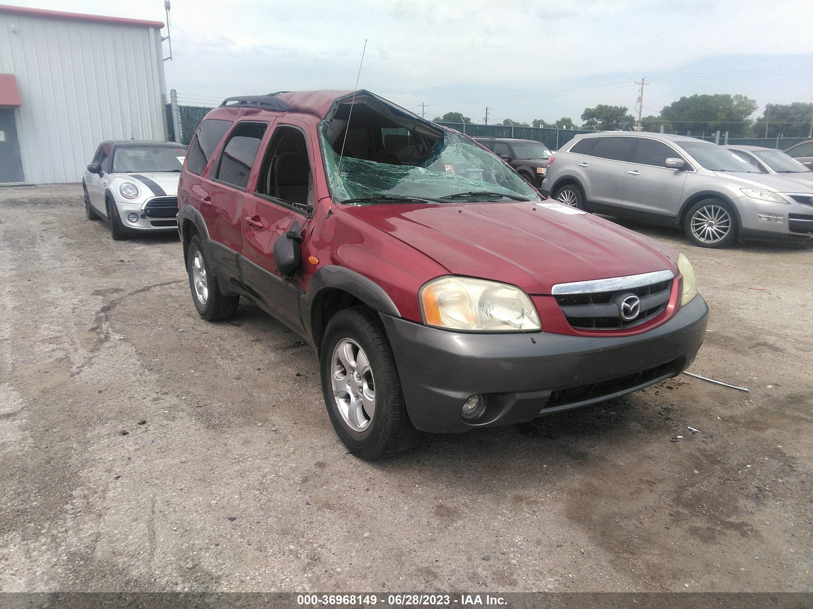 MAZDA TRIBUTE 2004 4f2yz04104km00615