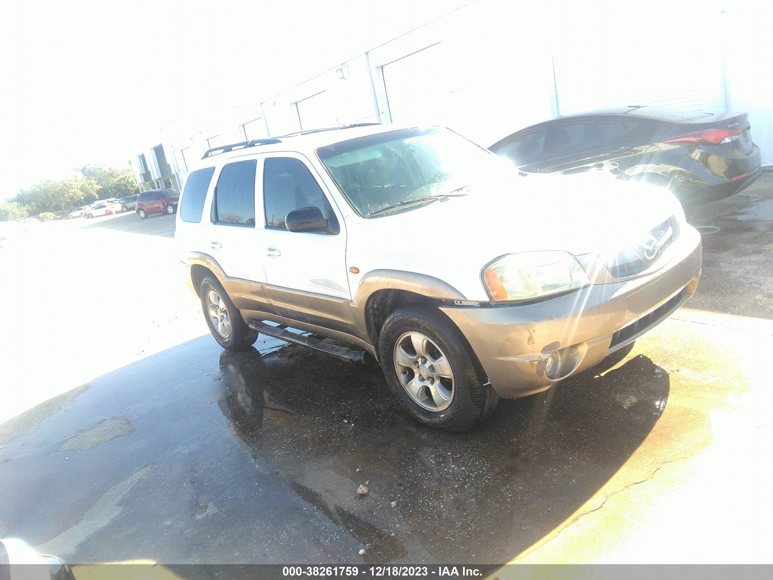 MAZDA TRIBUTE 2003 4f2yz04193km20912