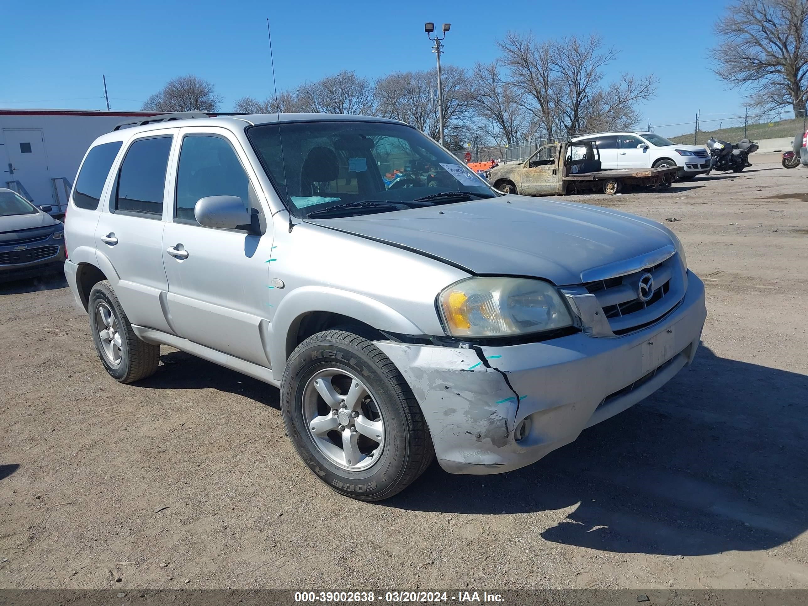 MAZDA TRIBUTE 2006 4f2yz041x6km18798