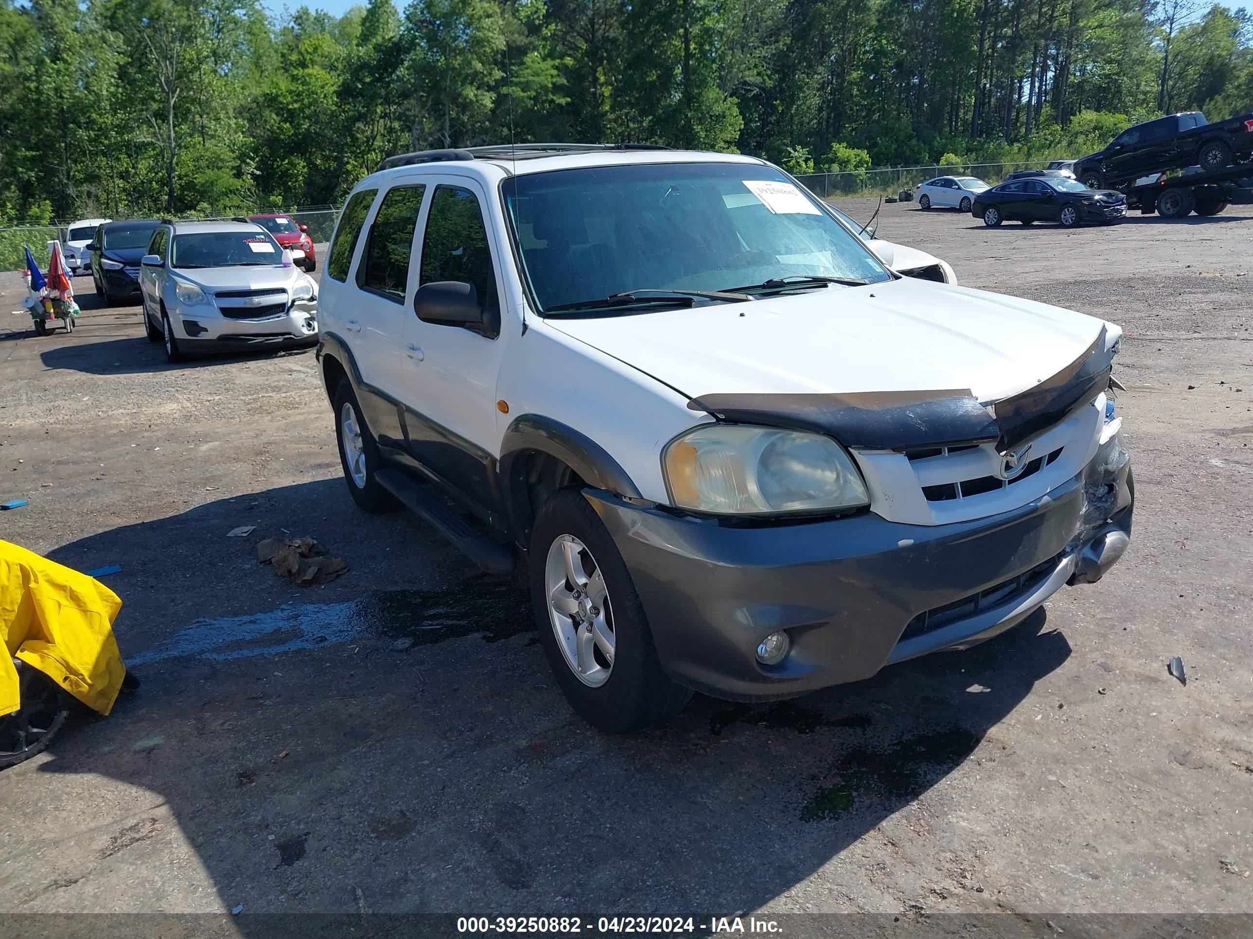 MAZDA TRIBUTE 2005 4f2yz06145km16301