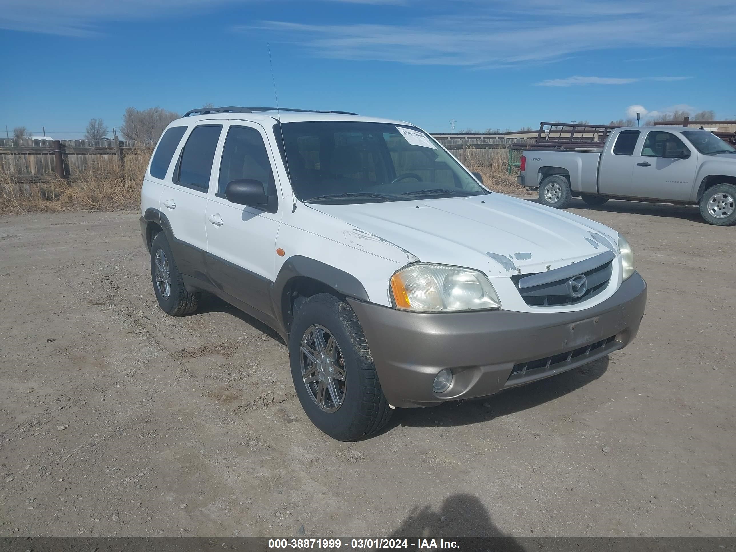 MAZDA TRIBUTE 2003 4f2yz94143km09742