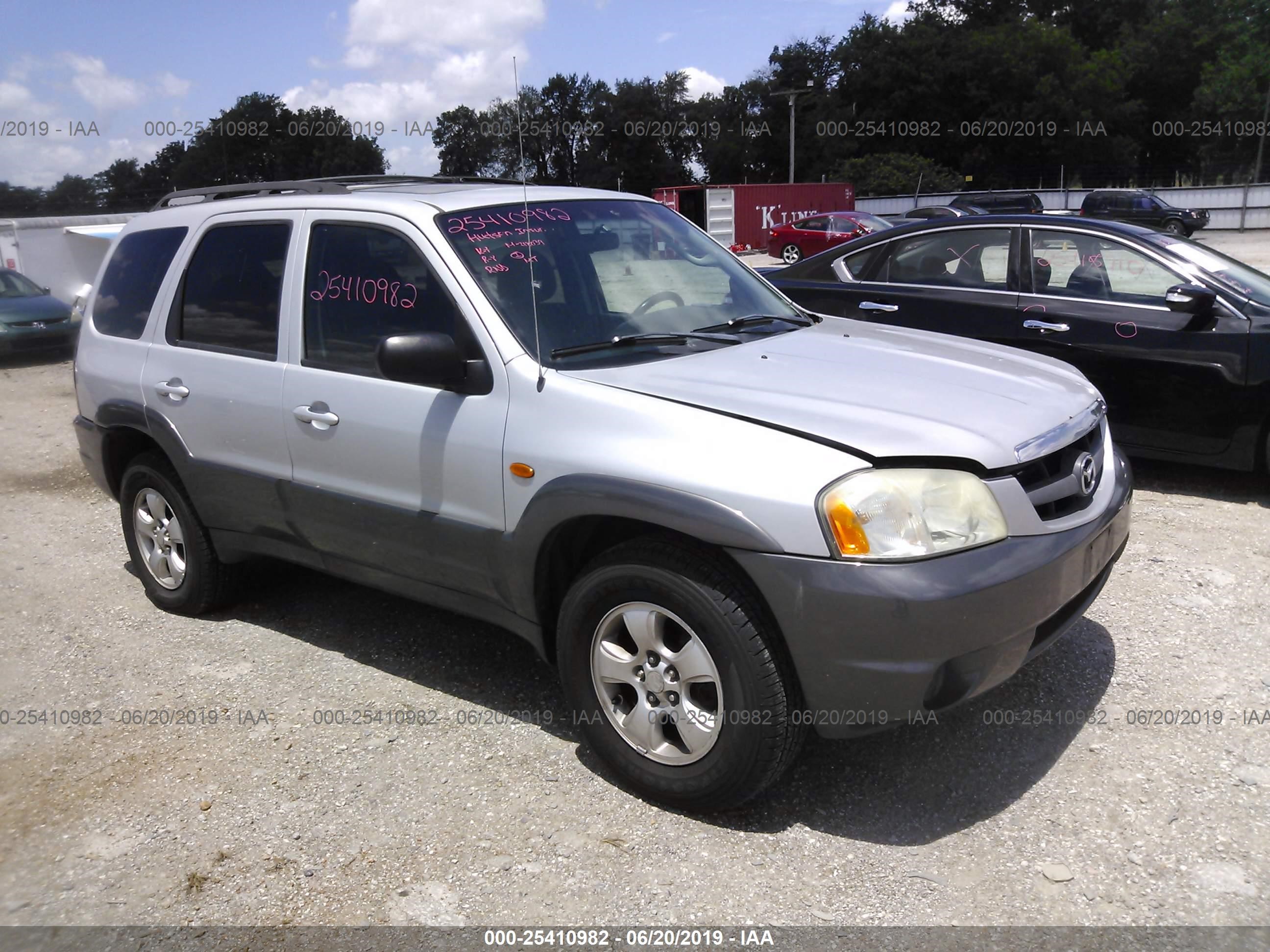 MAZDA TRIBUTE 2004 4f2yz941x4km18186