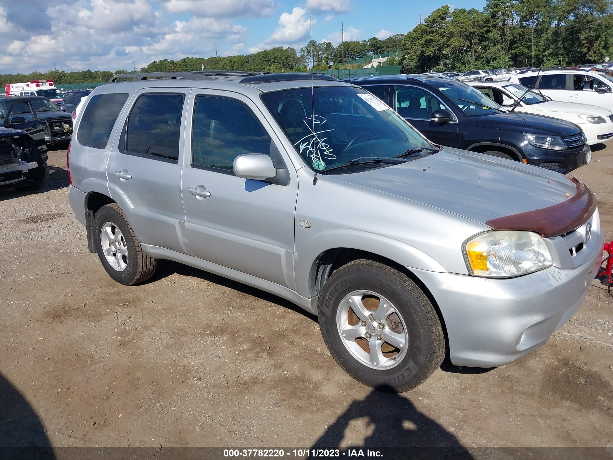 MAZDA TRIBUTE 2006 4f2yz96136km34200