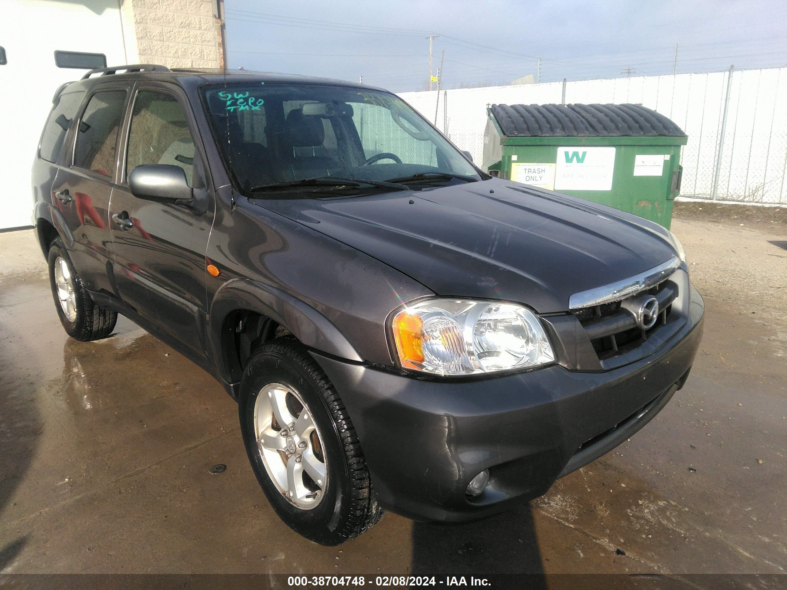 MAZDA TRIBUTE 2005 4f2yz96155km16618