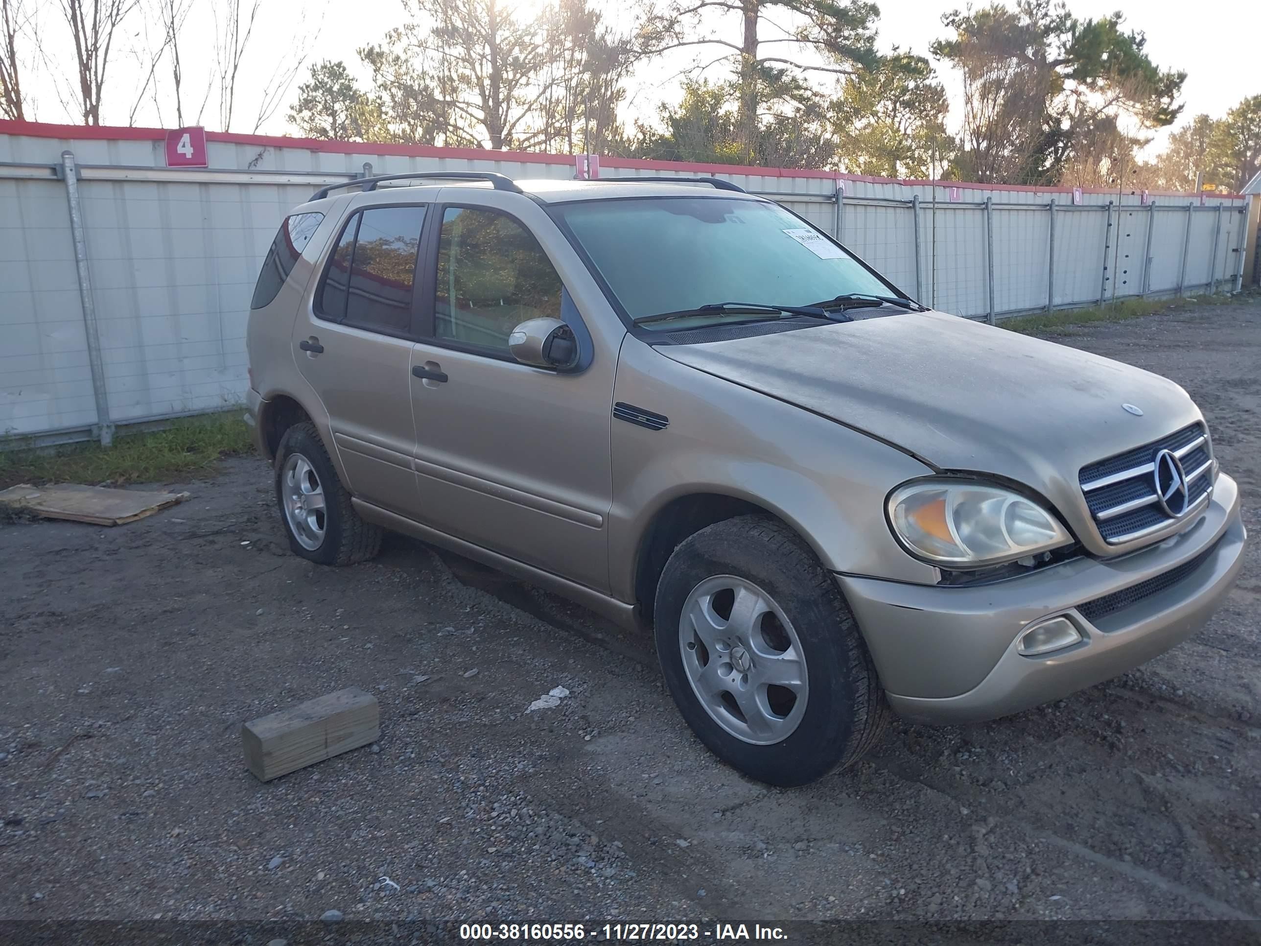 MERCEDES-BENZ M-KLASSE 2002 4jgab54e12a324181