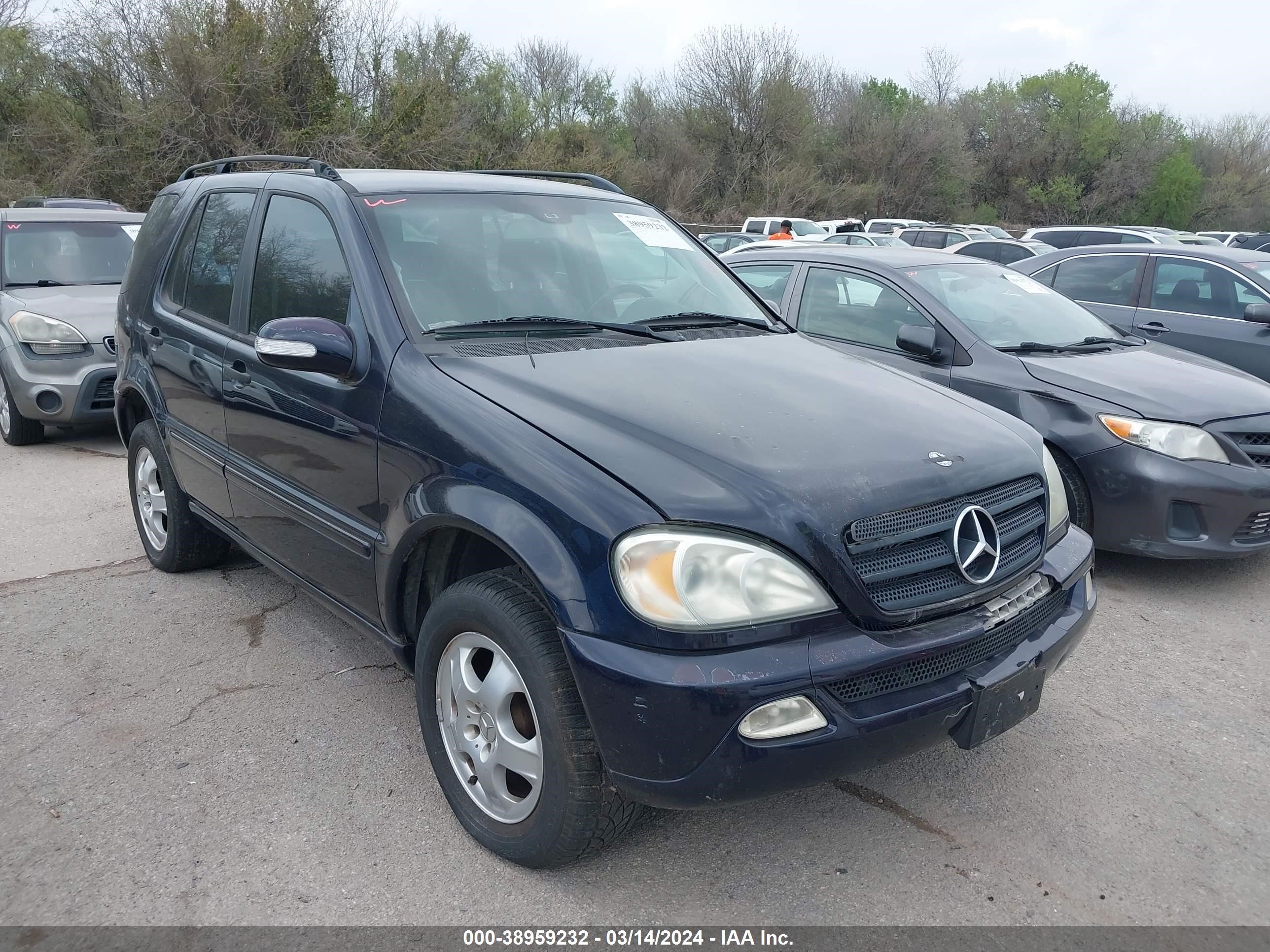 MERCEDES-BENZ NULL 2003 4jgab54e33a395769