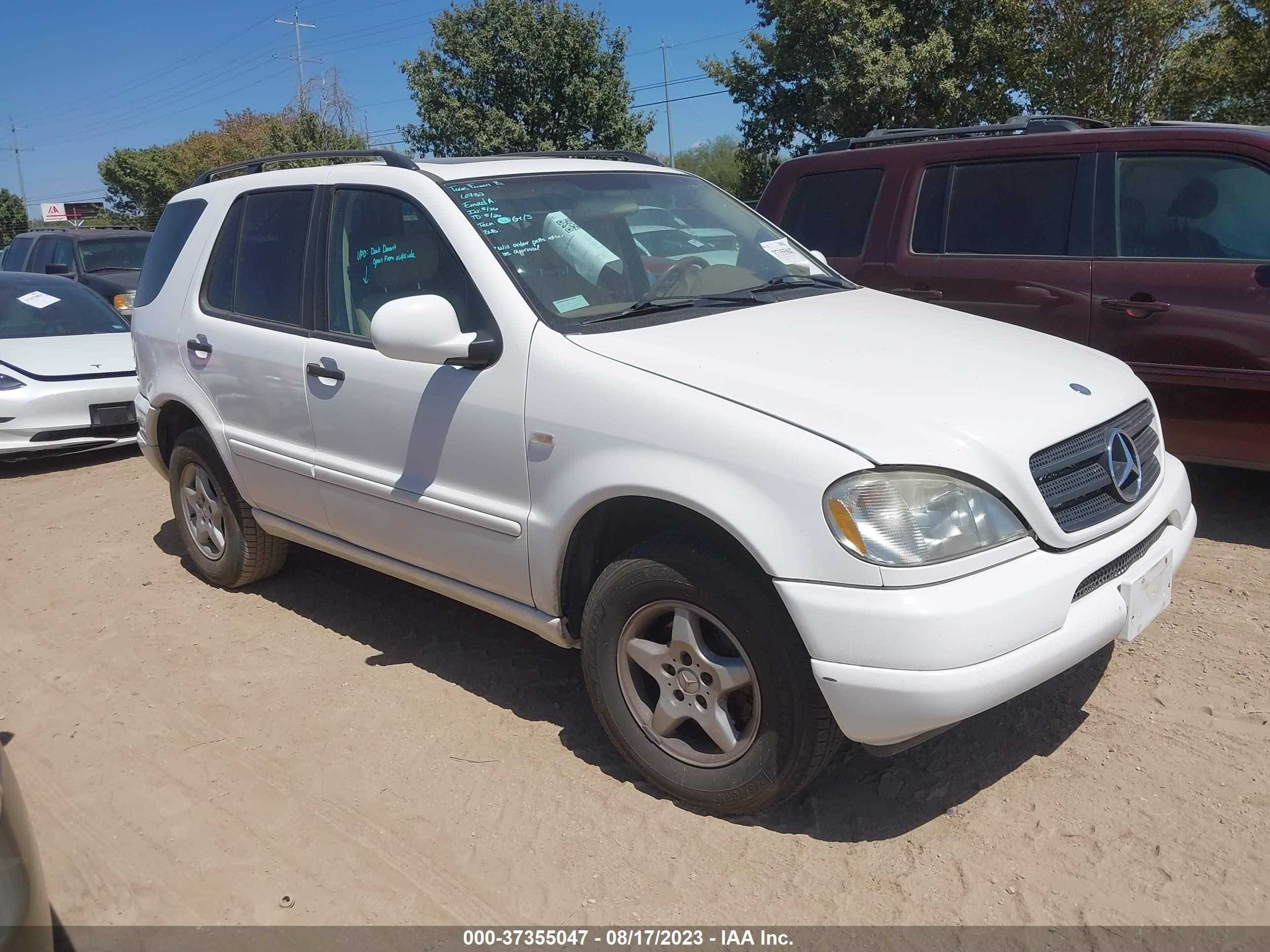 MERCEDES-BENZ M-KLASSE 2000 4jgab54e5ya177694