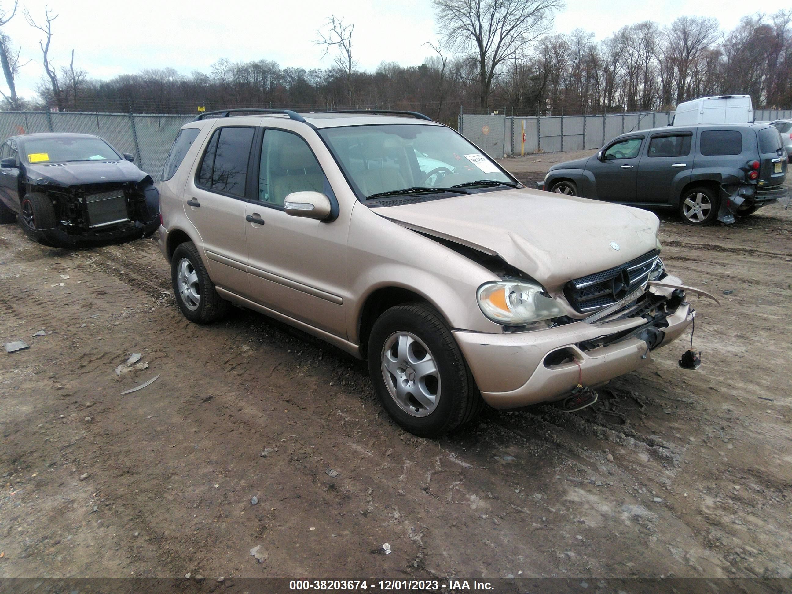 MERCEDES-BENZ M-KLASSE 2004 4jgab57e04a493672