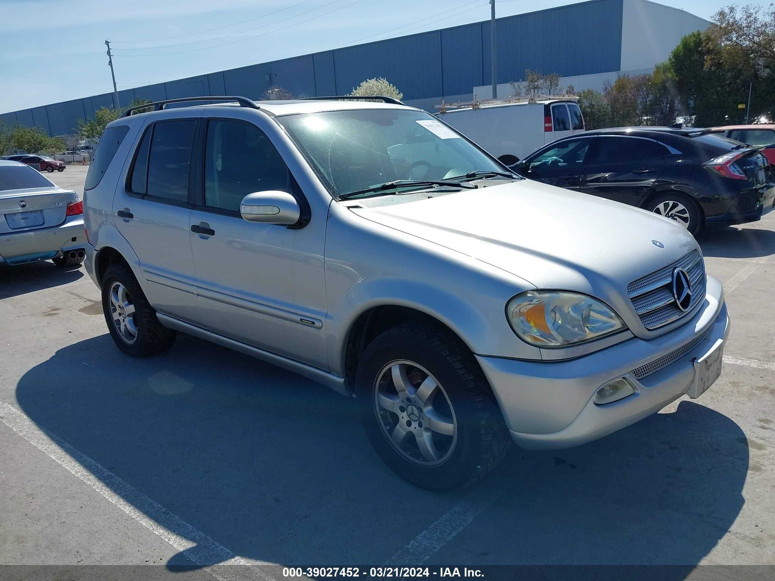 MERCEDES-BENZ NULL 2004 4jgab57e74a512458