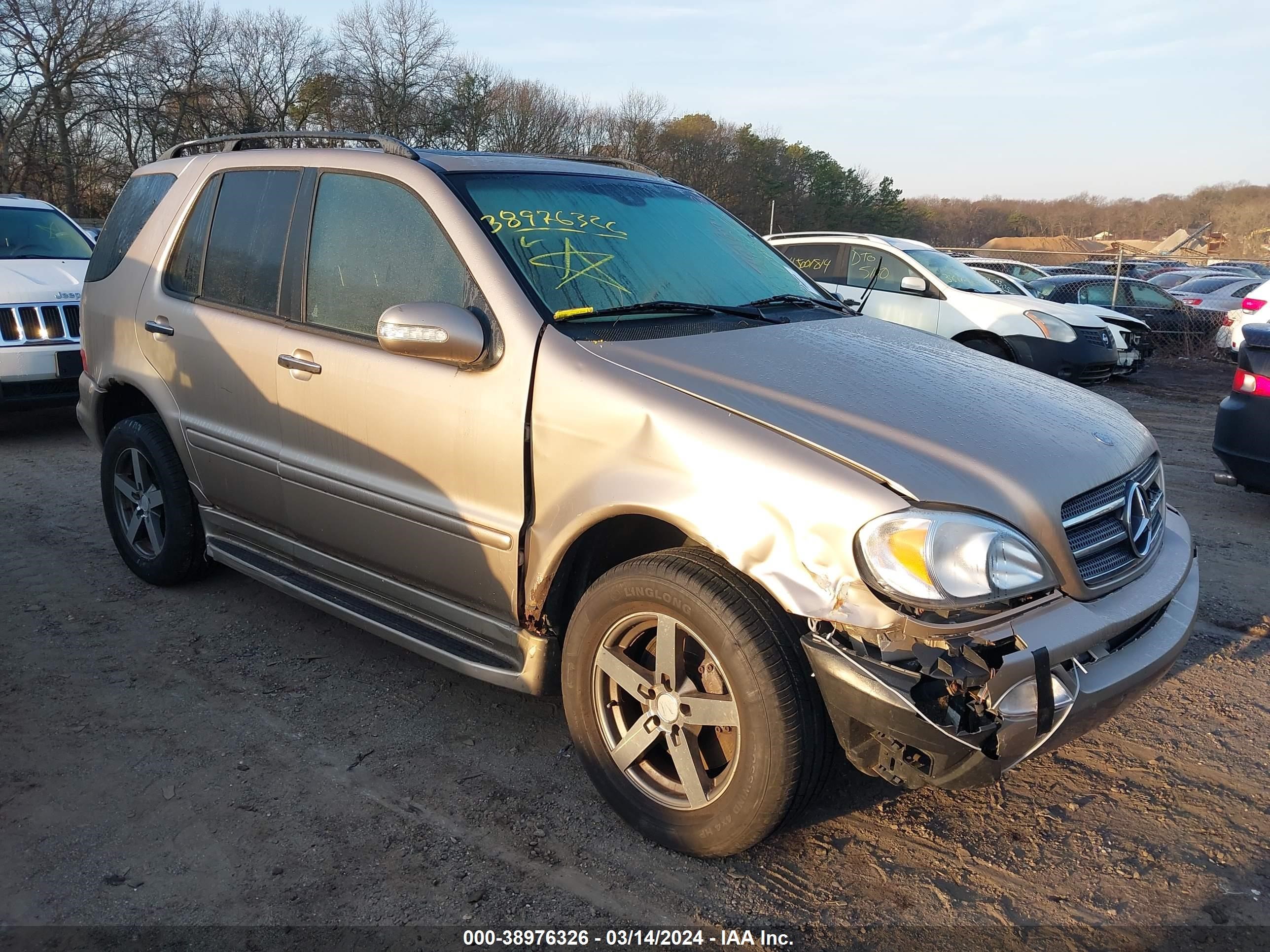 MERCEDES-BENZ NULL 2003 4jgab75e73a395140