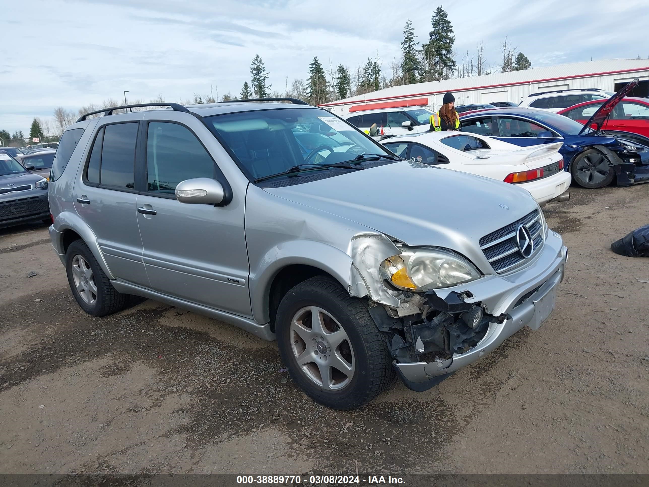 MERCEDES-BENZ NULL 2002 4jgab75e82a332465