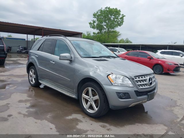 MERCEDES-BENZ ML 350 2011 4jgbb5gb0ba747243