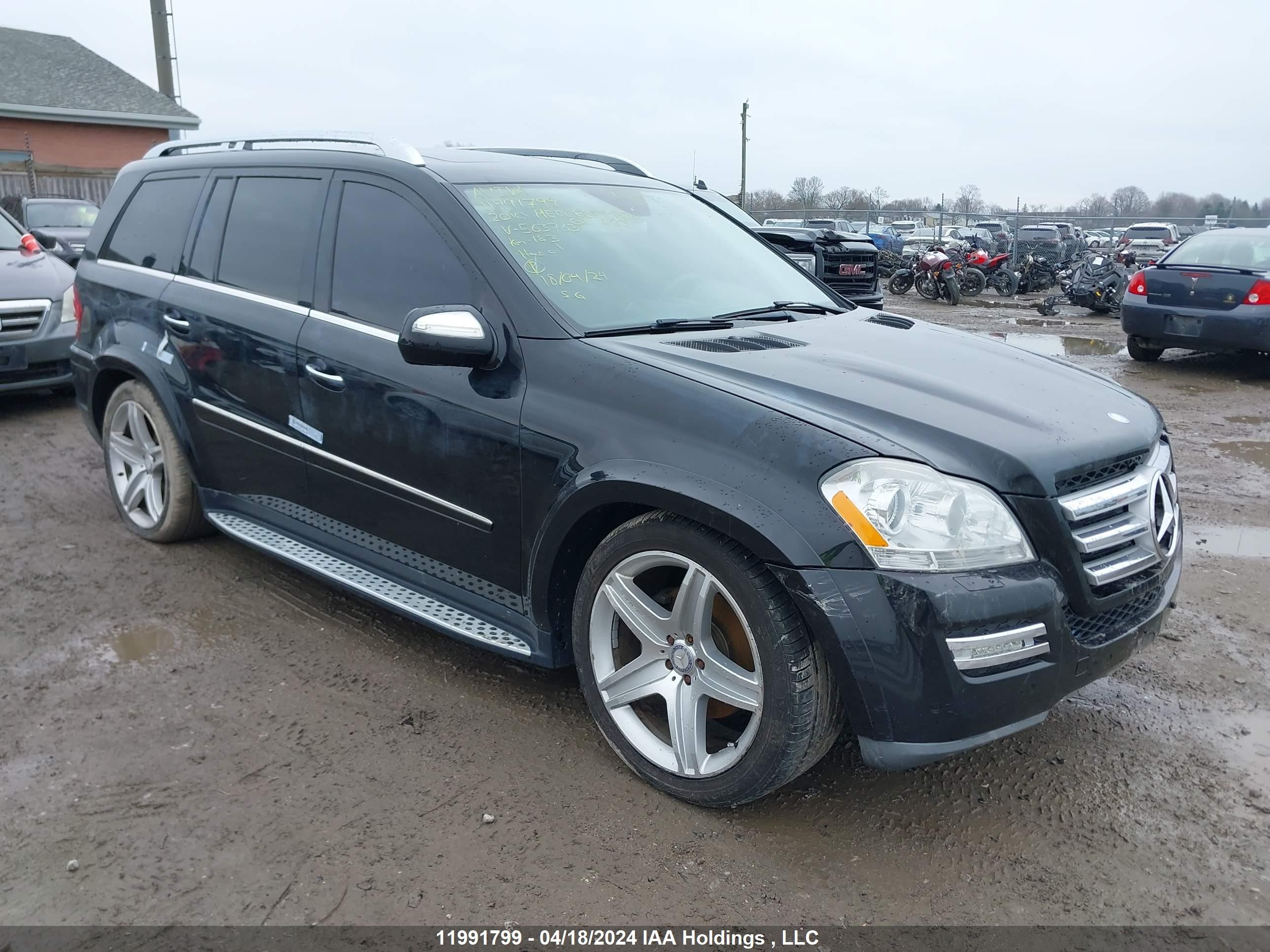 MERCEDES-BENZ GL-KLASSE 2010 4jgbf8ge6aa563763