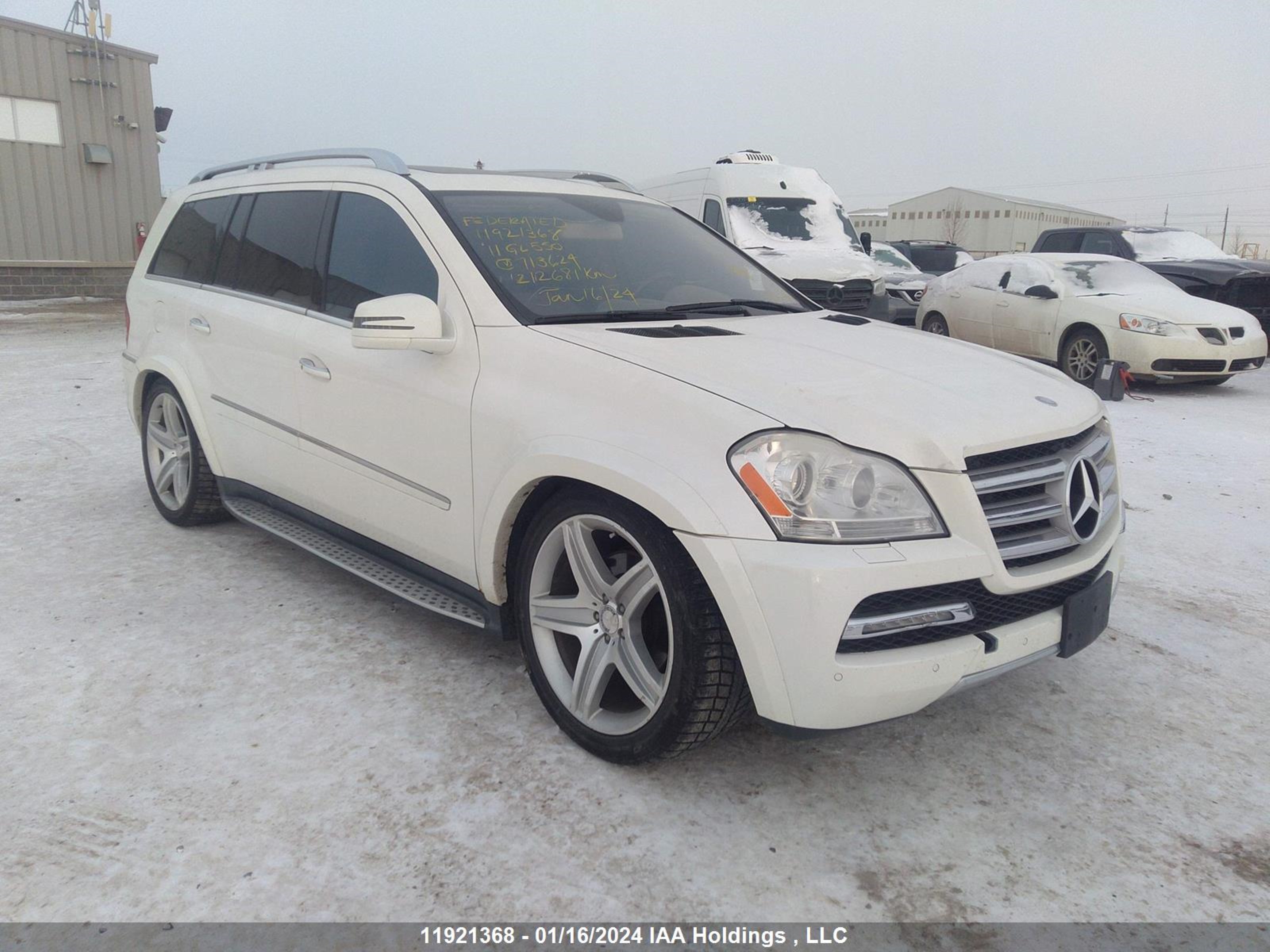 MERCEDES-BENZ GL-KLASSE 2011 4jgbf8ge7ba713624