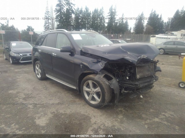 MERCEDES-BENZ GLE 2016 4jgda0eb3ga697687