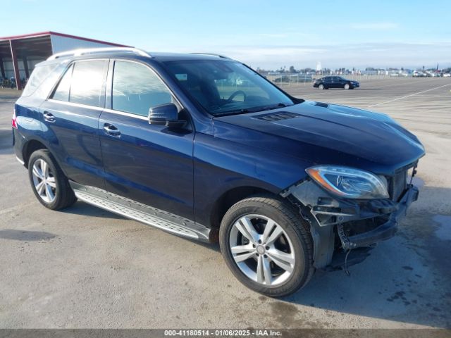 MERCEDES-BENZ ML-CLASS 2015 4jgda0eb4fa495049