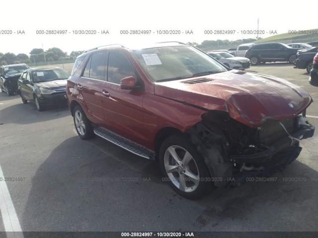 MERCEDES-BENZ GLE 2016 4jgda0eb7ga628680