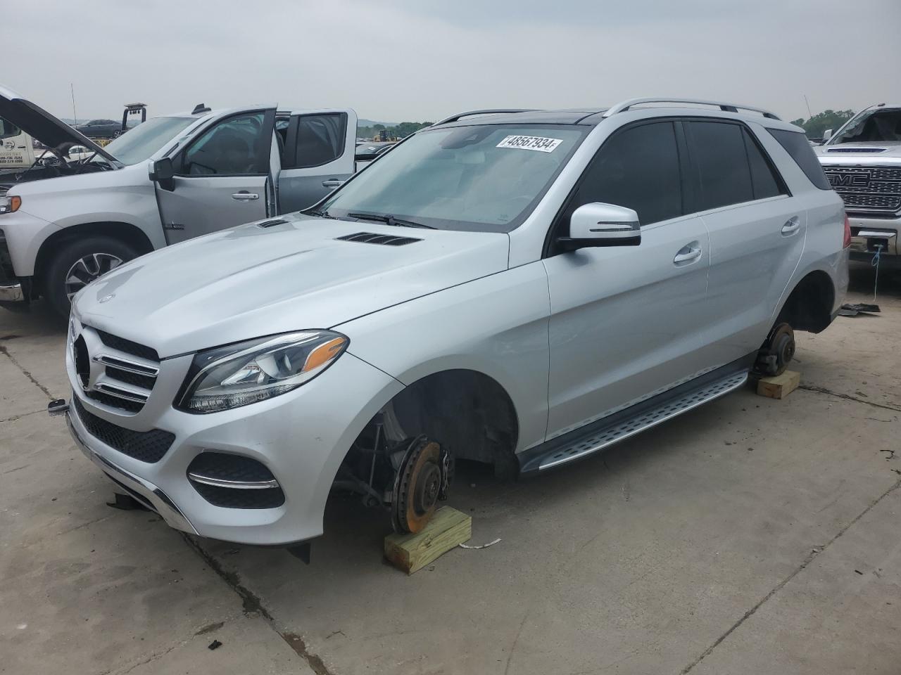 MERCEDES-BENZ GLE 2016 4jgda0eb7ga808435