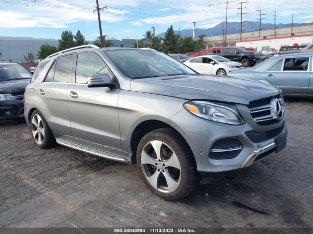 MERCEDES-BENZ GLE 300D 2016 4jgda0eb8ga673708