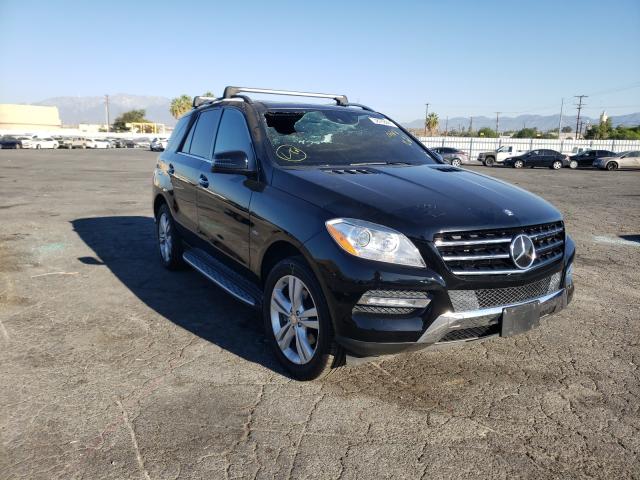 MERCEDES-BENZ ML 350 BLU 2012 4jgda2eb0ca005195