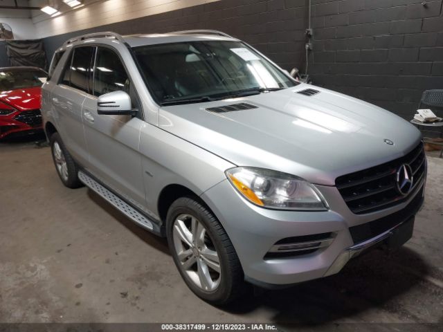 MERCEDES-BENZ ML 350 BLUETEC 2012 4jgda2eb0ca010686