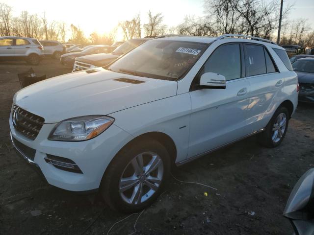 MERCEDES-BENZ ML 350 BLU 2012 4jgda2eb1ca065261