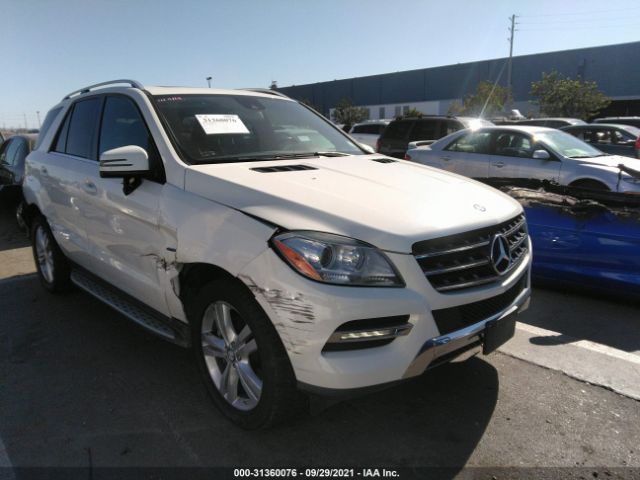 MERCEDES-BENZ M-CLASS 2012 4jgda2eb2ca001701