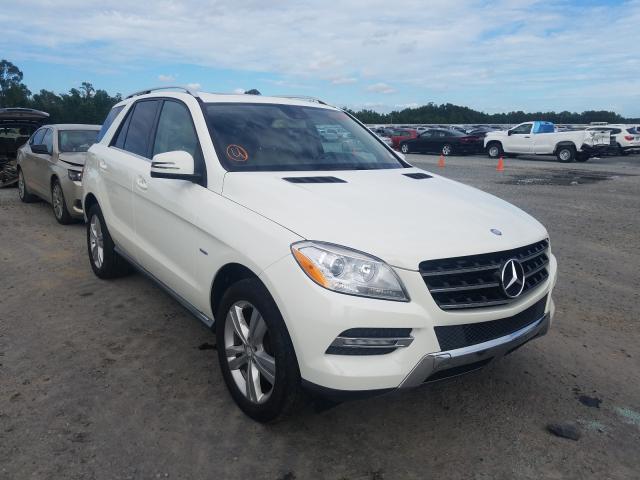 MERCEDES-BENZ ML 350 BLU 2012 4jgda2eb2ca040613