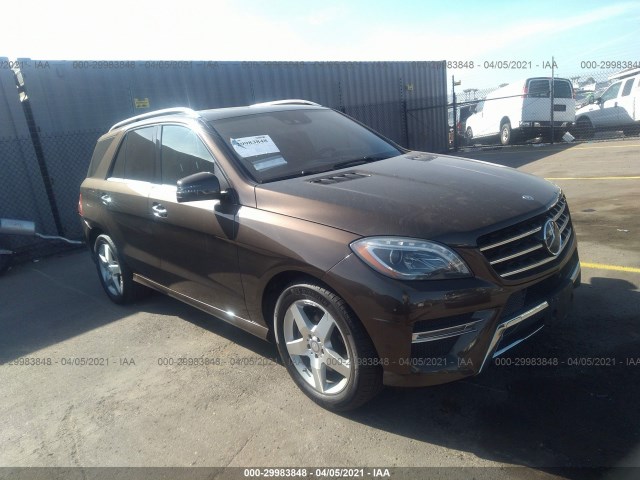 MERCEDES-BENZ M-CLASS 2014 4jgda2eb2ea306618