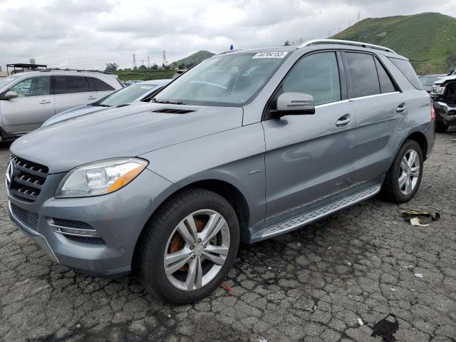 MERCEDES-BENZ ML 350 BLU 2012 4jgda2eb3ca025246