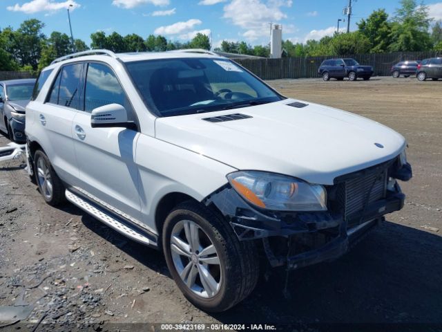 MERCEDES-BENZ ML 350 BLUETEC 2014 4jgda2eb3ea344052