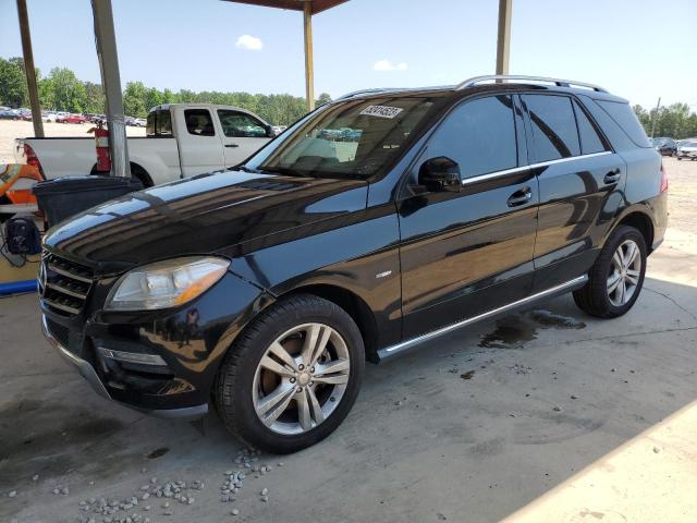 MERCEDES-BENZ ML 350 BLU 2012 4jgda2eb4ca003840