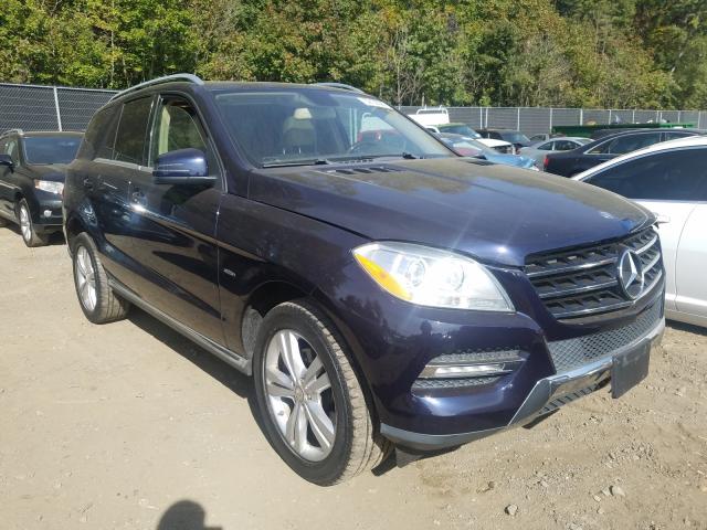 MERCEDES-BENZ ML 350 BLU 2012 4jgda2eb4ca010268