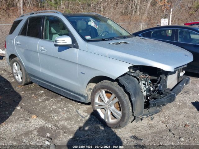 MERCEDES-BENZ ML 350 BLUETEC 2012 4jgda2eb4ca017351