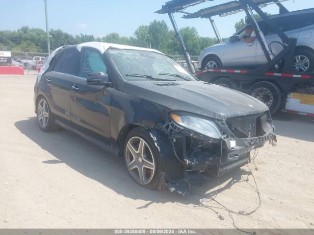 MERCEDES-BENZ GLE 2016 4jgda2eb4ga684474