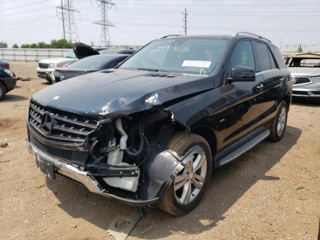 MERCEDES-BENZ ML 350 BLU 2012 4jgda2eb5ca050570