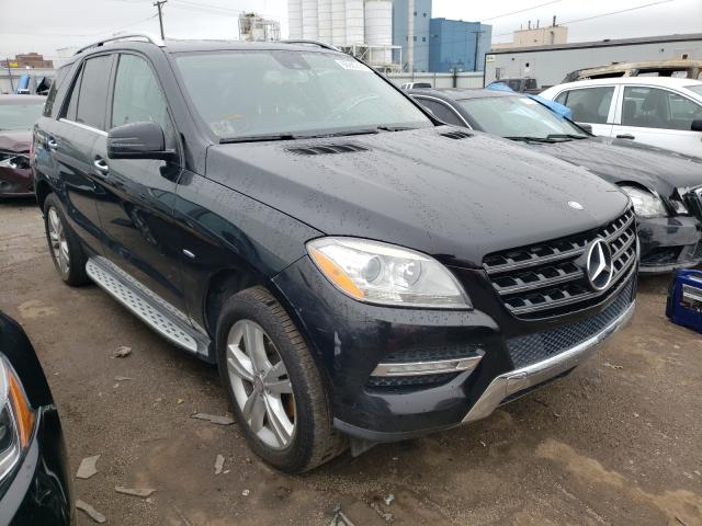 MERCEDES-BENZ ML 350 BLU 2012 4jgda2eb6ca011986