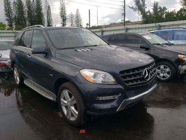 MERCEDES-BENZ ML 350 BLU 2012 4jgda2eb6ca023040