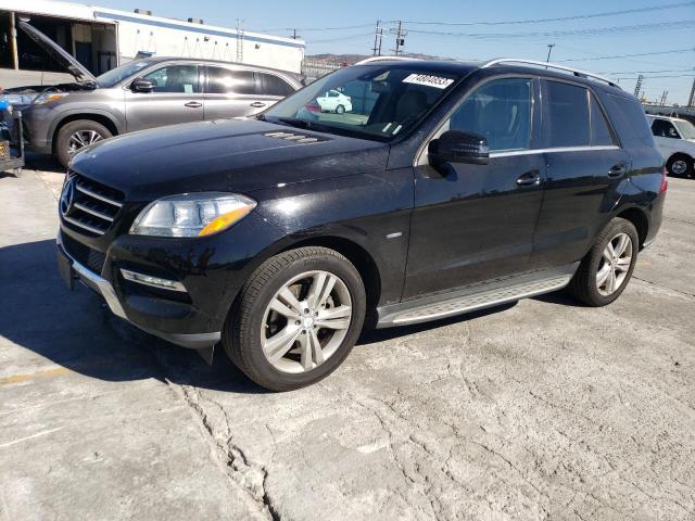 MERCEDES-BENZ ML 350 2012 4jgda2eb7ca068214