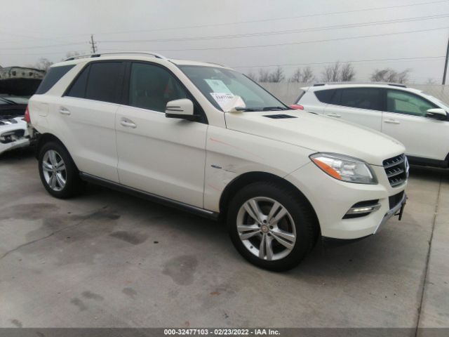 MERCEDES-BENZ M-CLASS 2012 4jgda2eb8ca051230