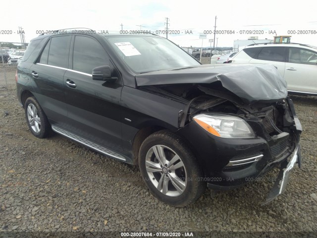 MERCEDES-BENZ M-CLASS 2012 4jgda2eb8ca071011