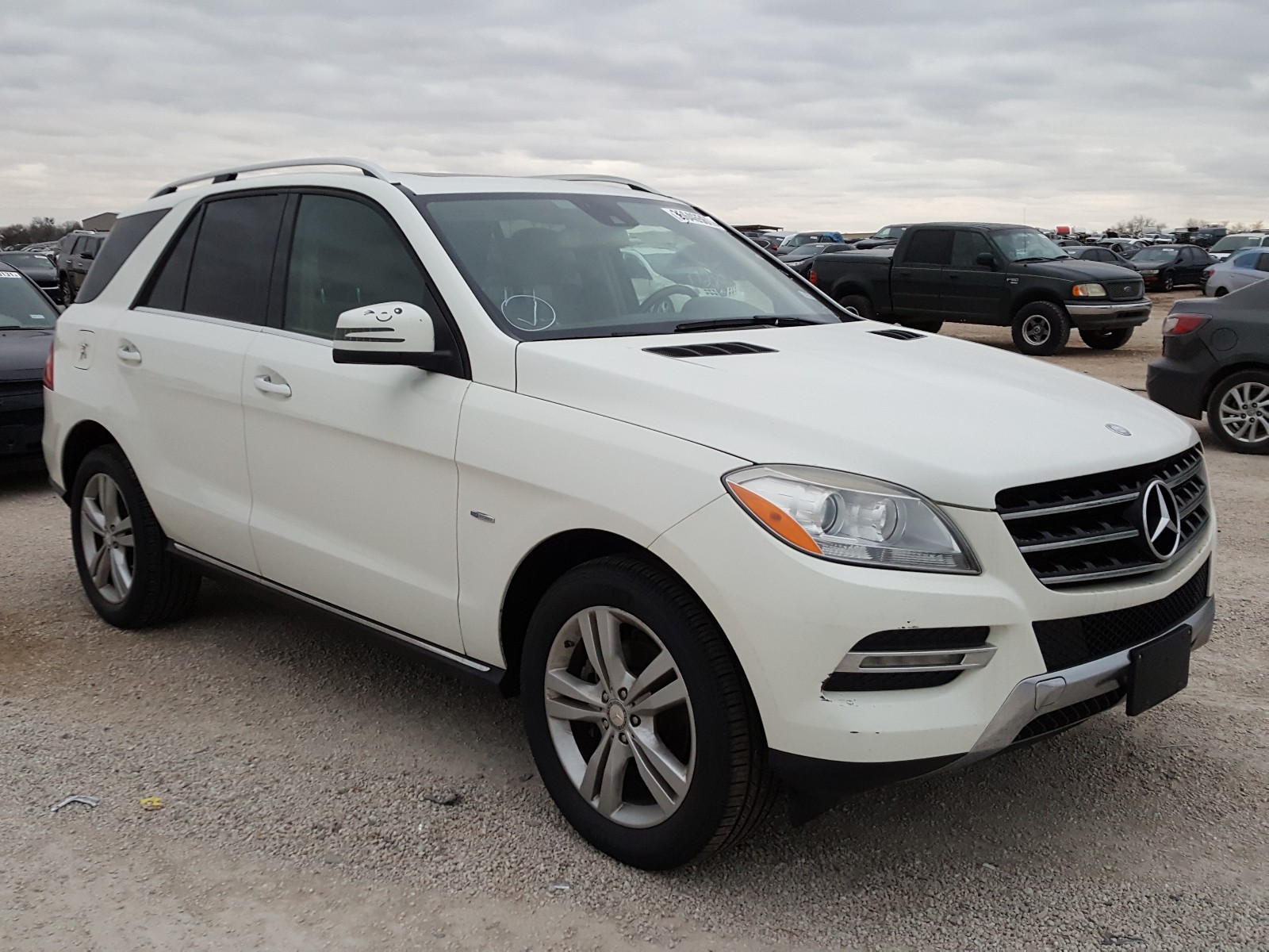 MERCEDES-BENZ ML 350 BLU 2012 4jgda2eb9ca002151